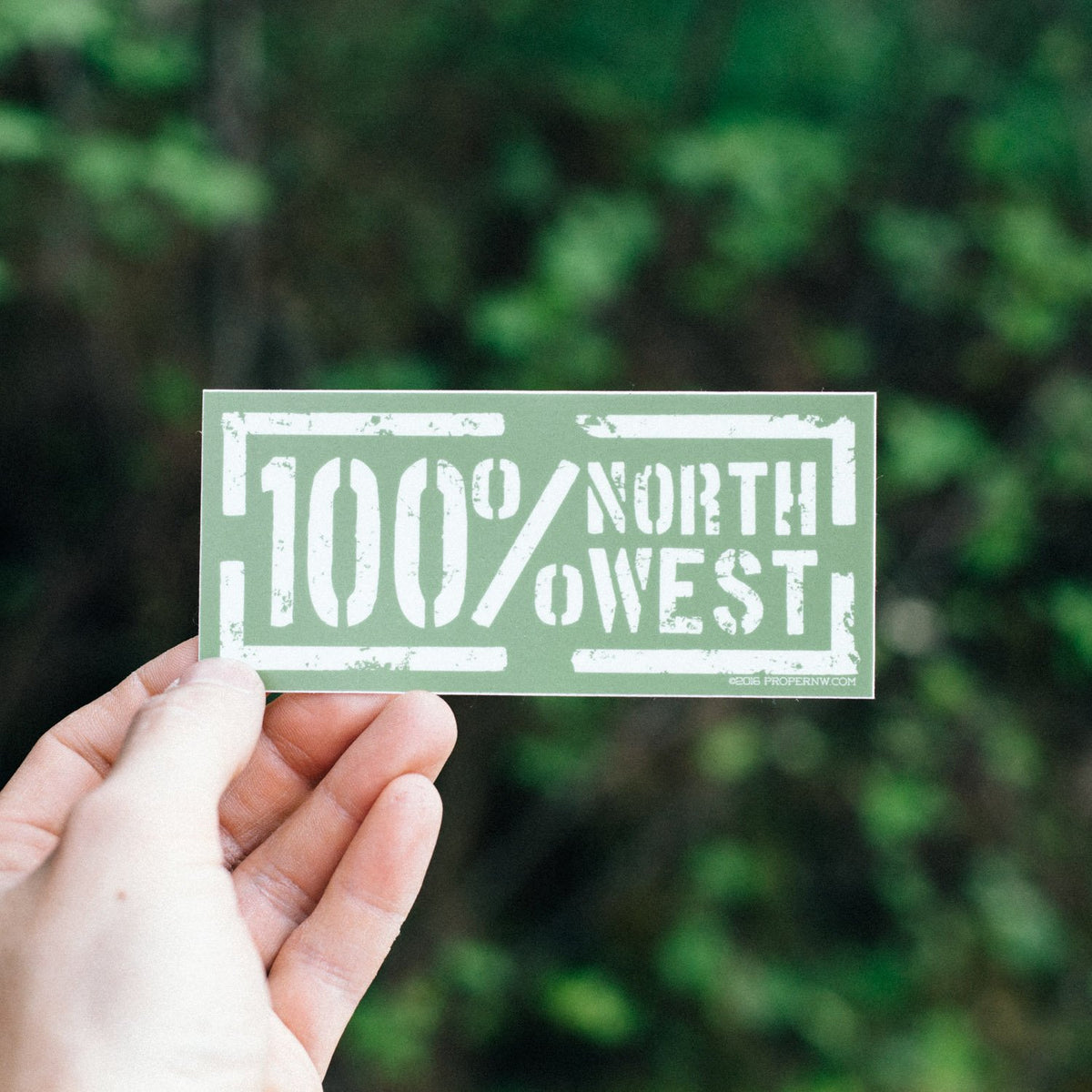 100 Percent North West Sticker