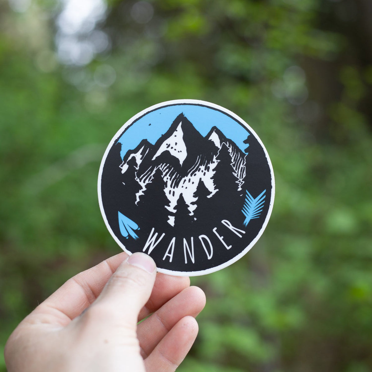 Wander Circle Sticker